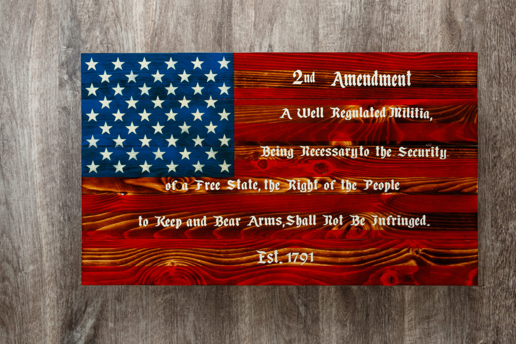 2nd Amendment - Star Spangled D-Signs